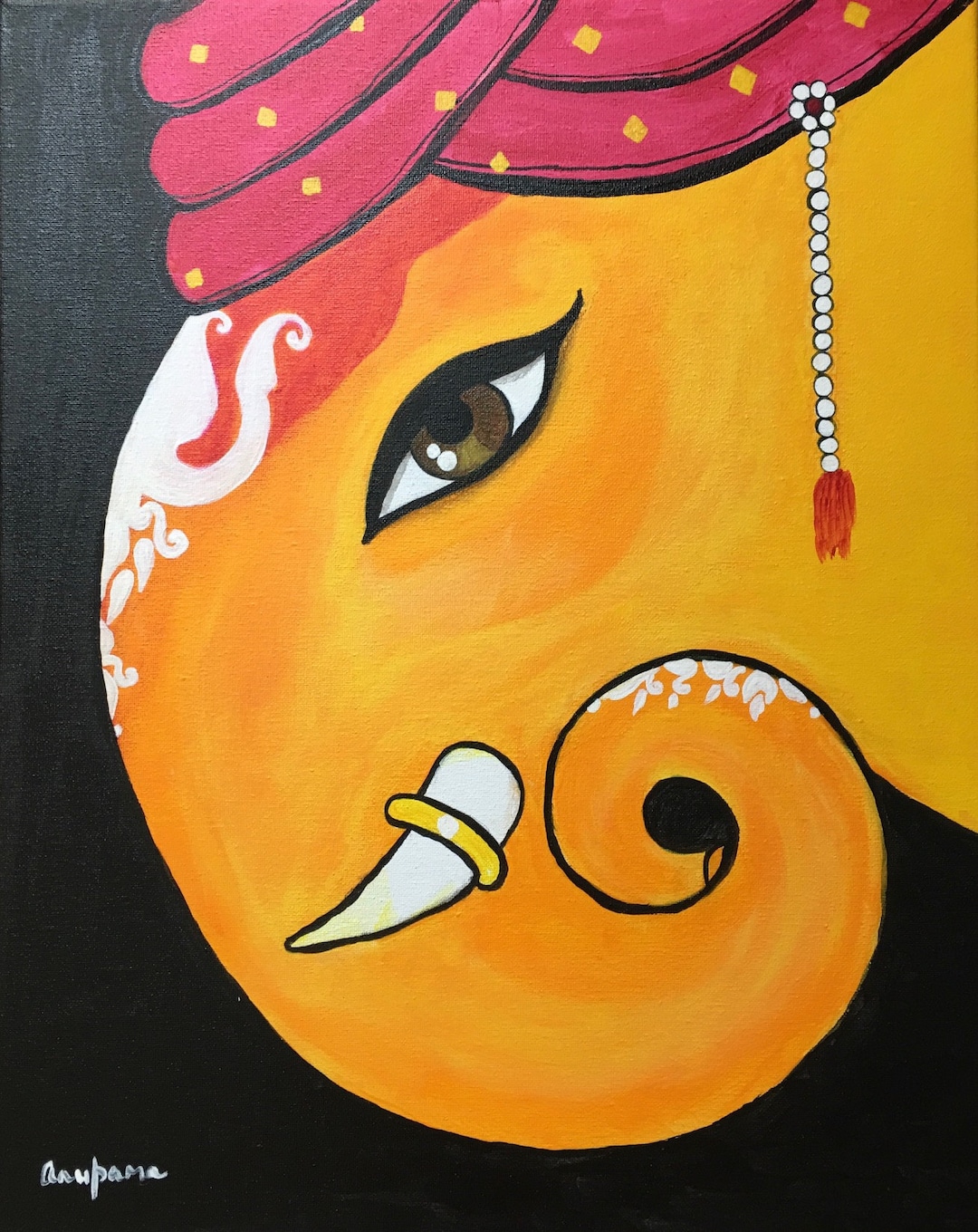 Karigaari Ganpati Bappa / Ganesh ji Idol Perfect for Drawing Room/ Pooja  Ghar - Karigaari India - 3812498