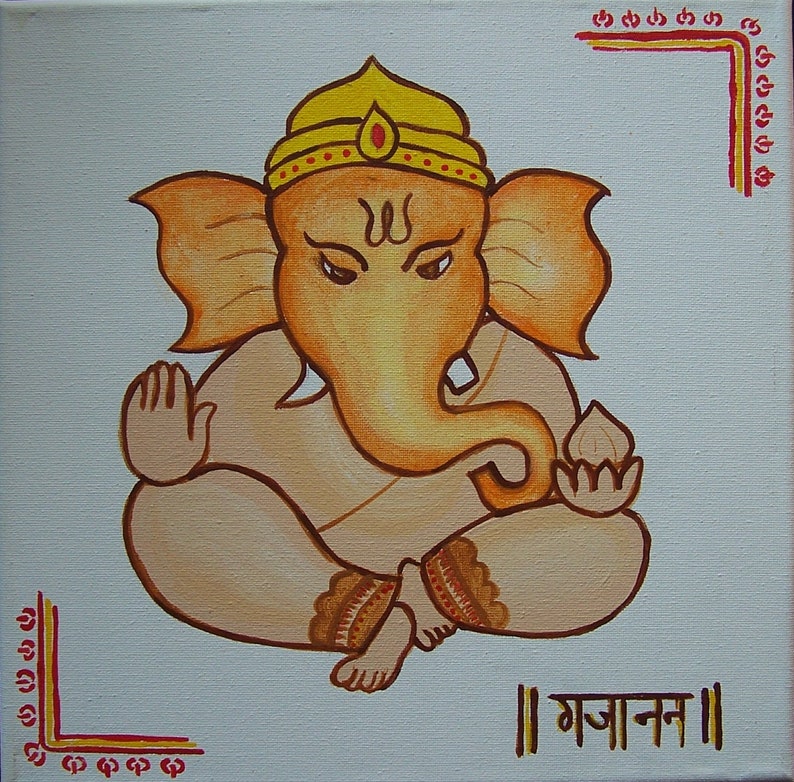 Gajanan Ganesh The Elephant-Headed One image 1