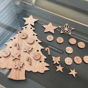 Laser Ready Christmas Tree diy SVG | Laser DIY Paint svg | No Physical Item will be sent - Digital Only | Digital SVG | Glowforge Tested