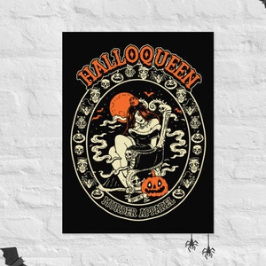 HalloQueen Halloween Poster
