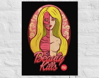 Beauty Kills Barbie Corpse Poster