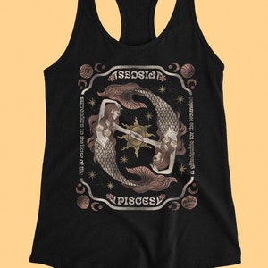 Pisces Zodiac Tank