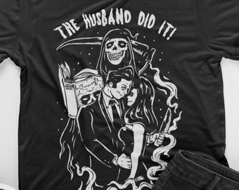 My Favorite Murder MFM Shirt // Le mari l’a fait Killer T-Shirt pour Murderinos // True Crime Addicts
