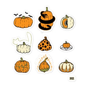 Pumpkins Assorted Sticker Sheet