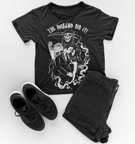 The Husband Did It Shirt Murderino Shirt True Crime Gifts The Husband Did It Shirt Murderino Shirt True Crime Gifts