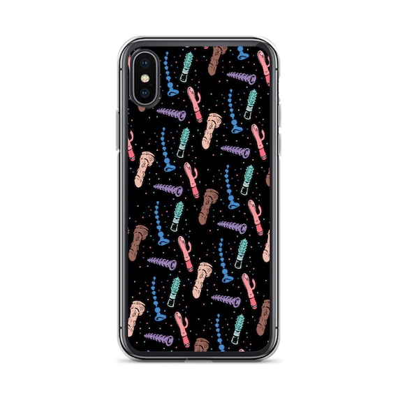 Kinky Sex Toys Penis Dildo iPhone Case