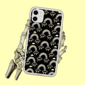 Goth Rainbow Emo iPhone Case