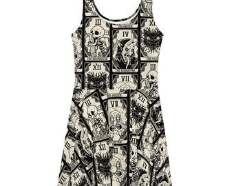 blood splatter skater dress Blood Splatter Splat Splash Crime Scene Halloween Flared Flare Bottom Skater Dress Long OR Short Sleeves / Sleeveless Custom Printed S-4XL