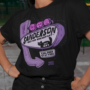Hocus Pocus Sanderson Hotel Disney Halloween Witch T-Shirt