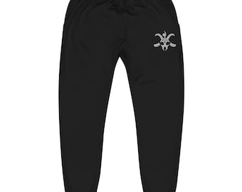 Baphomet Embroidered Sweatpants
