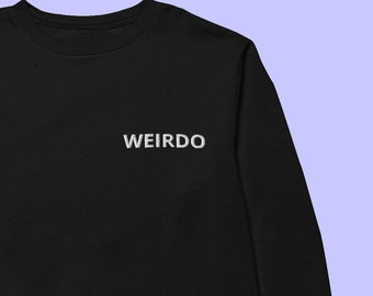 Weirdo Embroidered Sweatshirtt