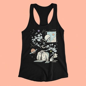 Spacing Out Skeleton ADHD Tank