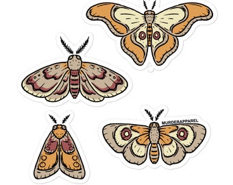 Death Moths Sticker Sheet