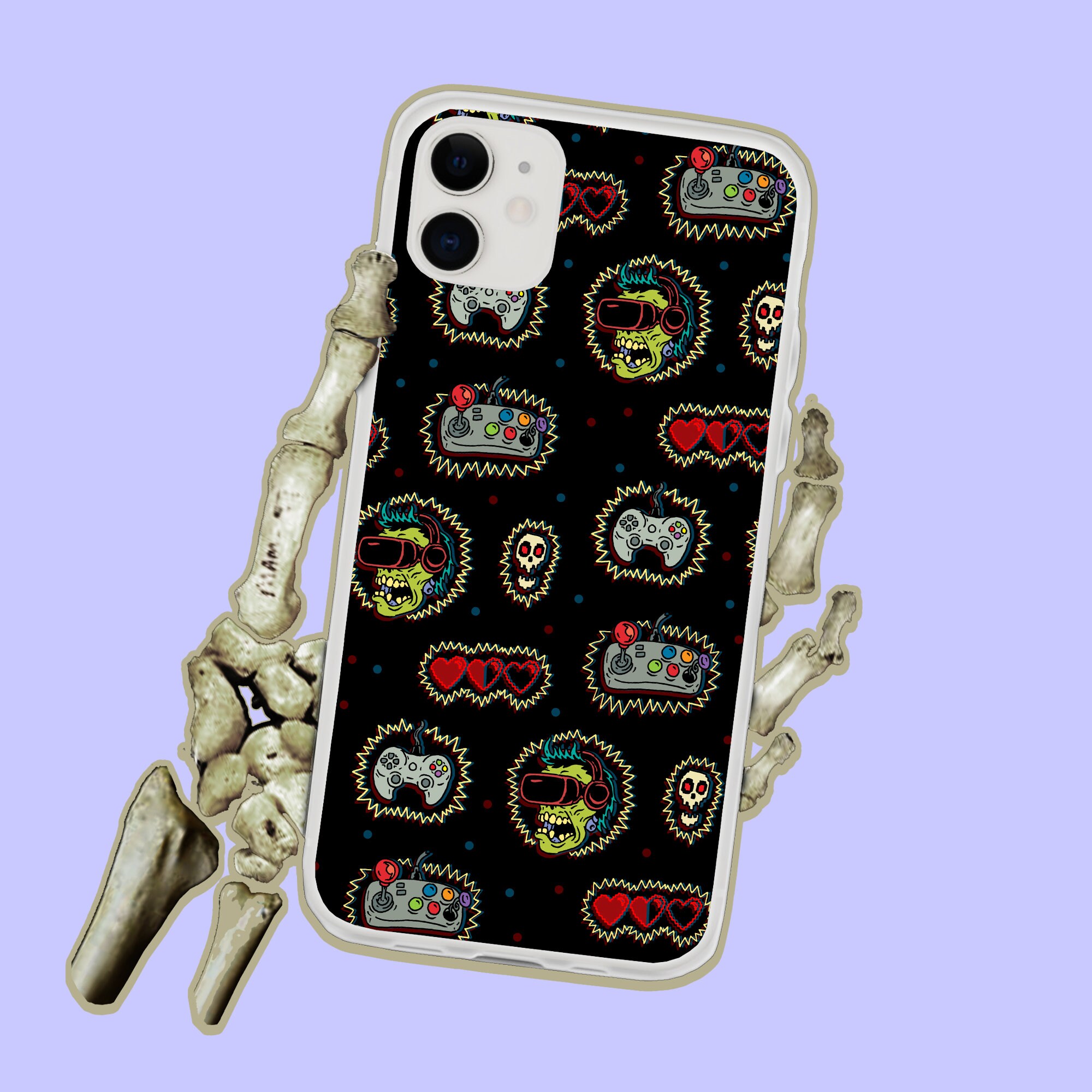 Gamer Zombie Vr Joystick Controller Iphone Case Etsy Gamer Zombie Vr Joystick Controller Iphone Case Etsy