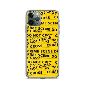 Crime Scene iPhone Case