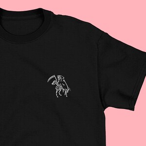 Polo Reaper Gothic Embroidered T-shirt