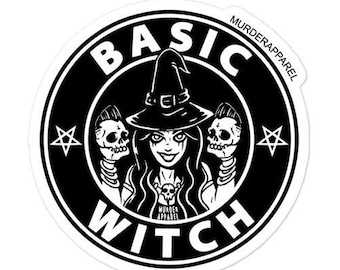 Basic Witch Halloween Sticker