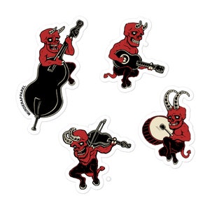 Satan Hell Symphonie Sticker Sheet