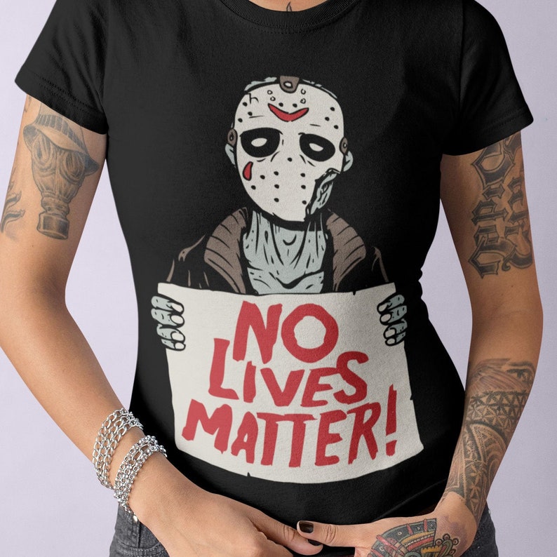 jason voorhees button up shirt