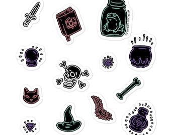 Witchy Vibes Sticker Sheet
