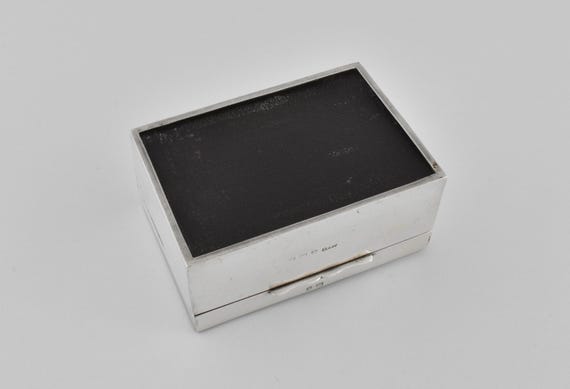 Antique Edwardian Solid Silver Ceramic Jewellery … - image 9