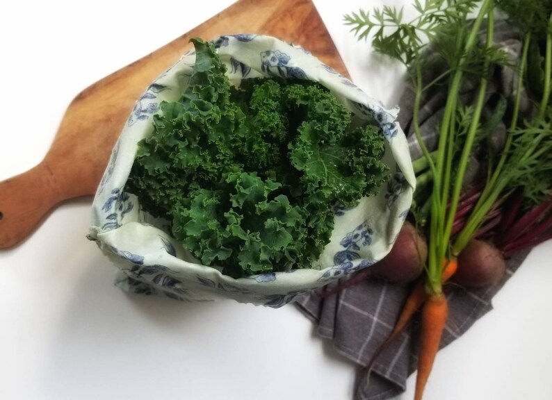 Beeswax Food Bag Assorted Prints image 5