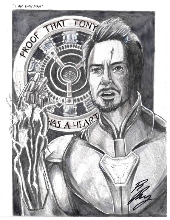 8x10 I Am Iron Man Inspired Print Etsy 8x10 I Am Iron Man Inspired Print Etsy