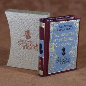 Sherlock Holmes Vol. 54 The Adventure of the Retired Colourman Miniature Book