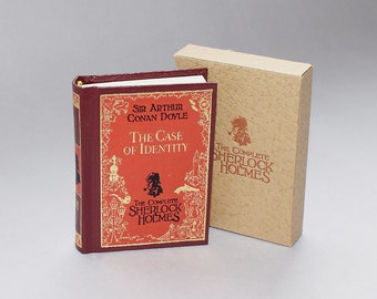 Sherlock Holmes  Vol. 3 The Case of Identity by Sir Arthur Conan Doyle Miniature Book