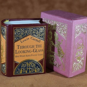 Lewis Carroll Through the Looking Glass Miniature Book