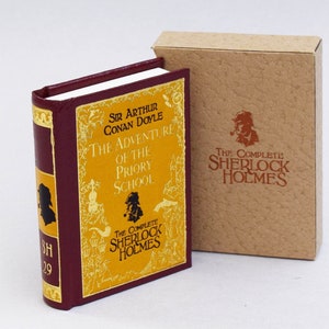 Sherlock Holmes Vol. 29 The Adventure of the Priory School Miniature Book