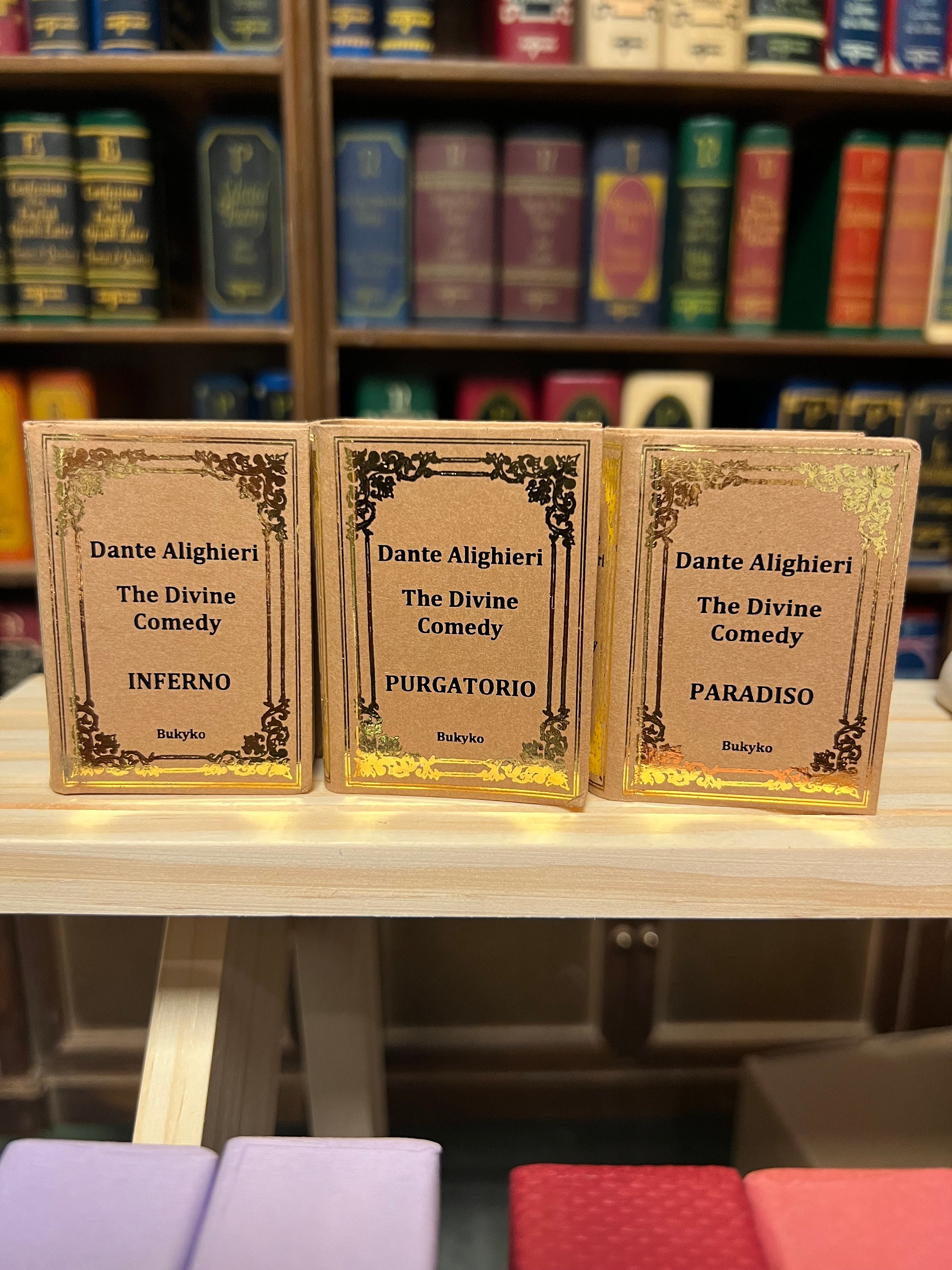 Divine Comedy 3 Volumes: Inferno; Purgatorio; Paradiso