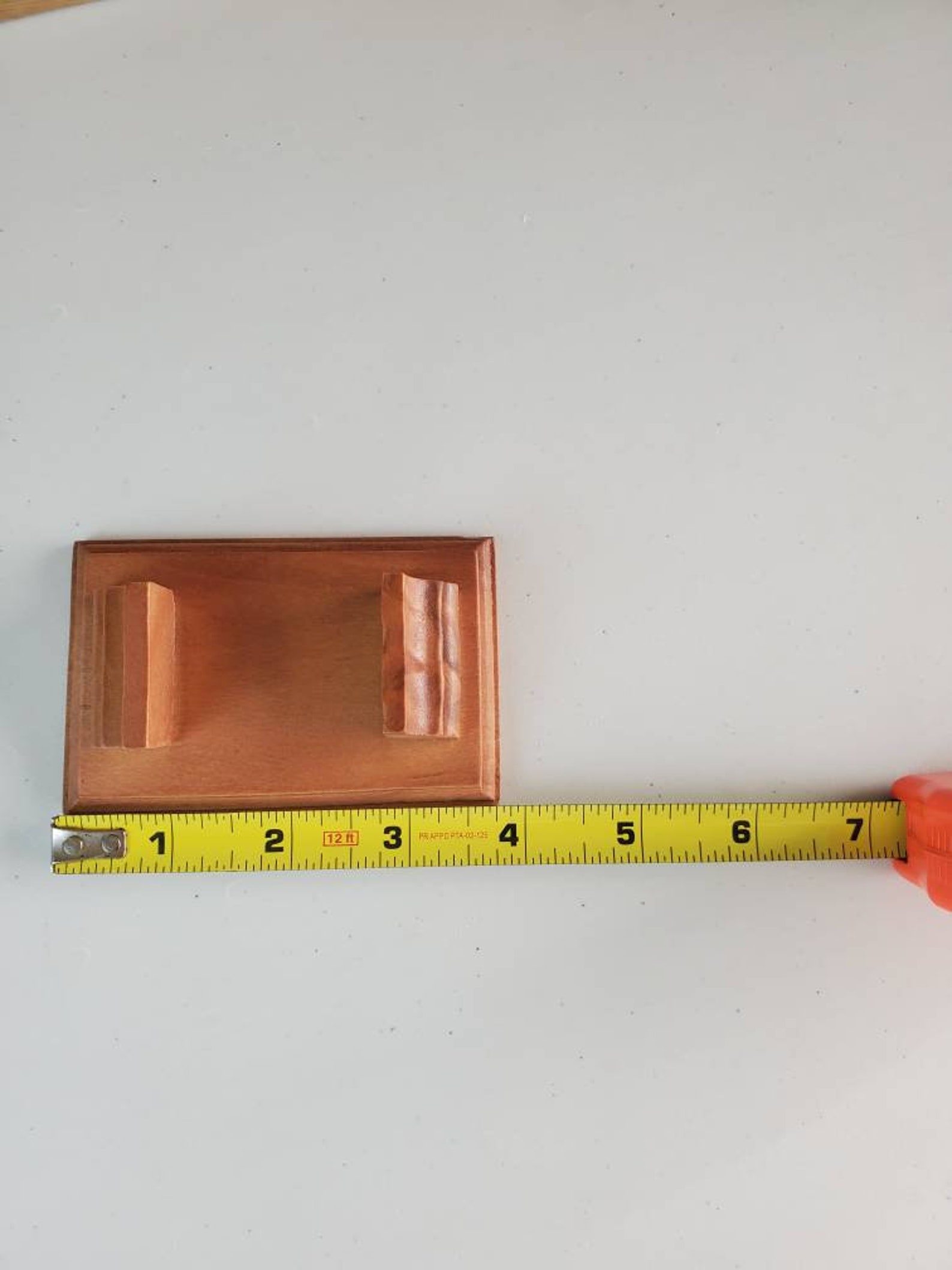 Small Wooden Bookstand Bookend for Miniature Books (fits 2 Minibooks ...