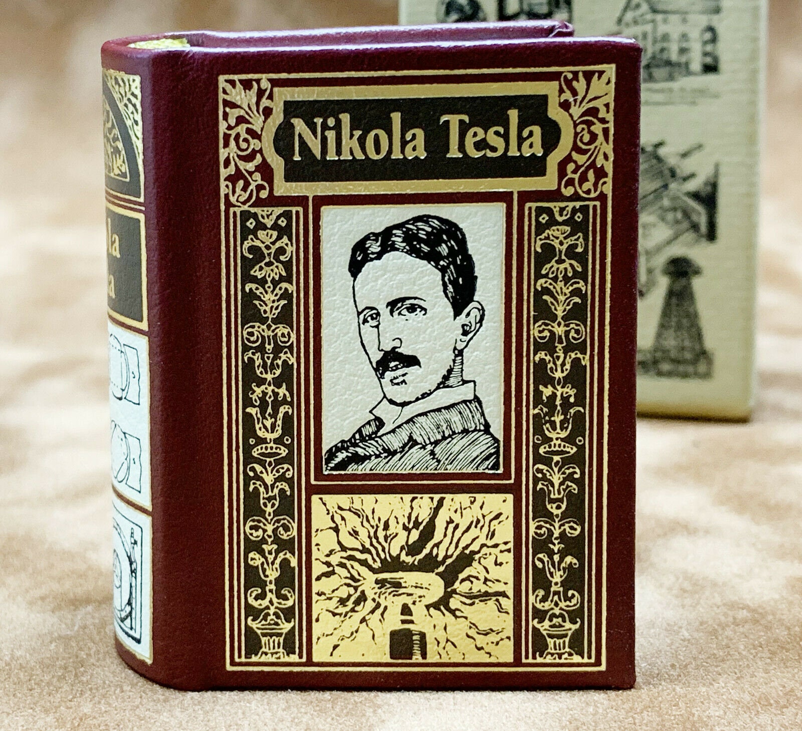 私の発明 ニコラ・テスラの自伝 ミニチュアブック - Etsy 日本