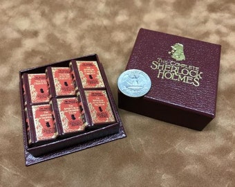 Dollhouse Books Sherlock Holmes Vols. 5-10 Micro Miniature Book Set of 6
