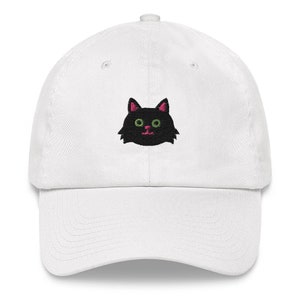 Cat Hat For Humans Black Fluffy Cat Design Perfect Gift for Cat Dads and Cat Moms alike image 2