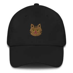 Cat Hat For Humans Ginger Tiger Stripe Cat Design Perfect Gift for Cat Dads and Cat Moms alike image 4