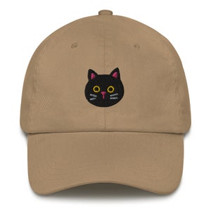 Cat Hat For Humans Black Cat Design Perfect Gift for Cat Dads and Cat Moms alike image 1