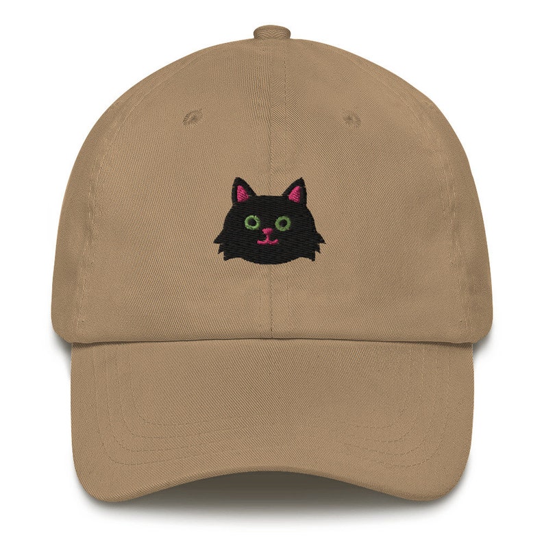 Cat Hat For Humans Black Fluffy Cat Design Perfect Gift for Cat Dads and Cat Moms alike image 1