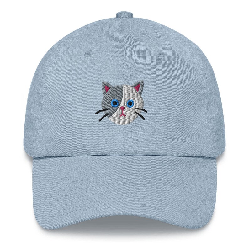 Cat Hat For Humans Gray and White Cat Design Perfect Gift for Cat Dads and Cat Moms alike image 6