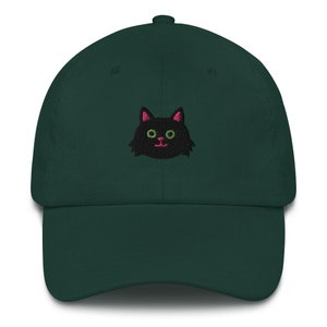 Cat Hat For Humans Black Fluffy Cat Design Perfect Gift for Cat Dads and Cat Moms alike image 7