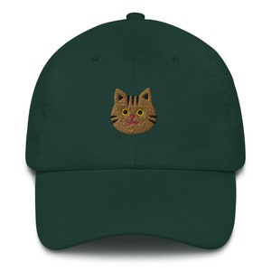 Cat Hat For Humans Ginger Tiger Stripe Cat Design Perfect Gift for Cat Dads and Cat Moms alike image 6