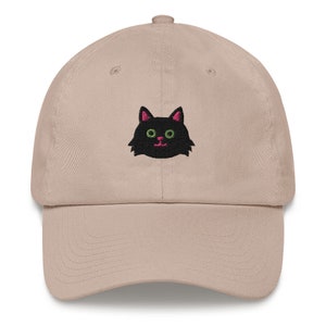 Cat Hat For Humans Black Fluffy Cat Design Perfect Gift for Cat Dads and Cat Moms alike image 9