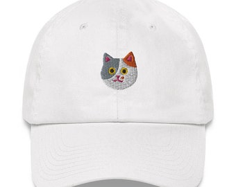 Cat Hat For Humans - Calico Cat Design- Perfect Gift for Cat Dads and Cat Moms alike!