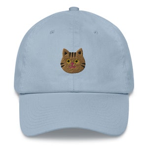 Cat Hat For Humans Ginger Tiger Stripe Cat Design Perfect Gift for Cat Dads and Cat Moms alike image 2