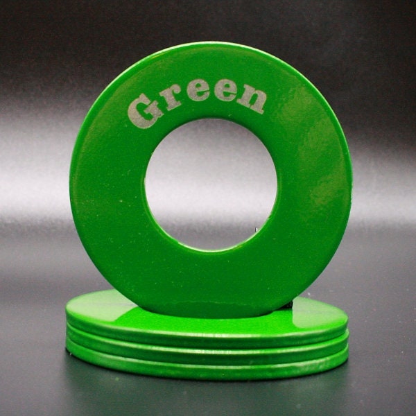 Personalized Pitching Washers Green 3 Etsy