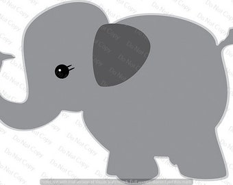 Download Baby elephant svg | Etsy