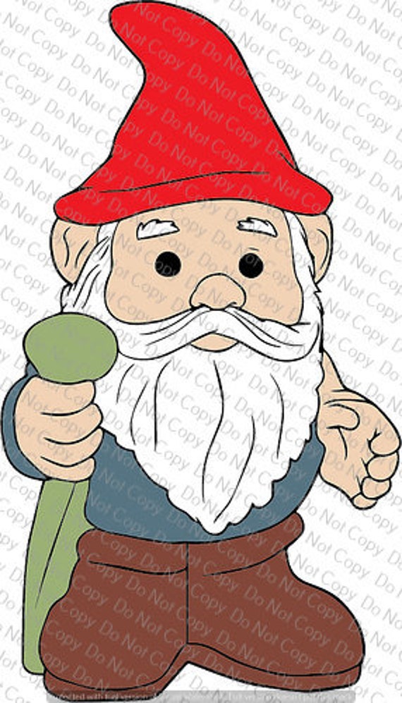 Download Gnome SVG Cut File Instant Download Cricut Silhouette ...