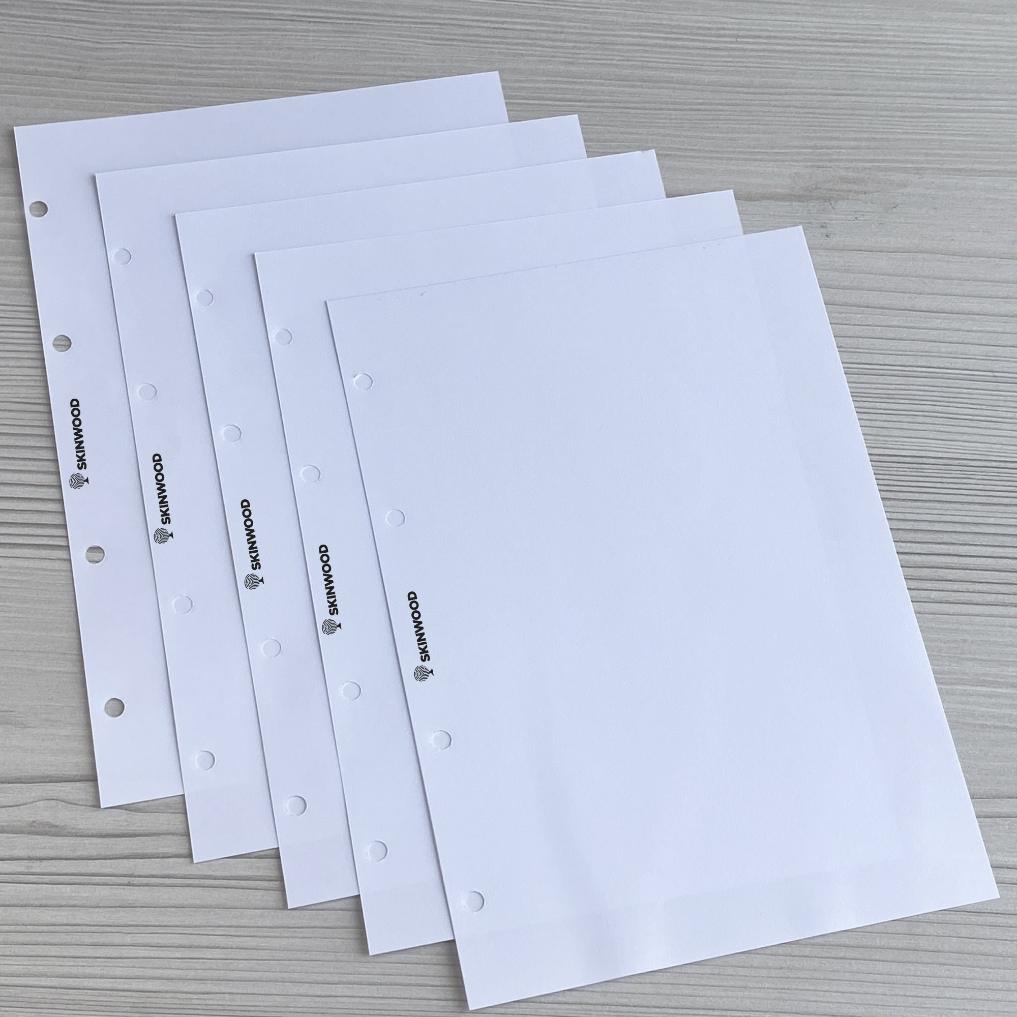 BLOCK of 70 Additional Sheets of Paper for Our Recipe Book and Notebook ...