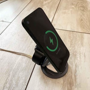 Wireless Charger iPhone charger Apple watch charger personalized laser engraving gift father birthday gift custom Docking Station